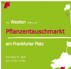 Pflanzentauschmarkt 2026 - Der Westen blüht auf @ 38118 Braunschweig, Frankfurter Platz