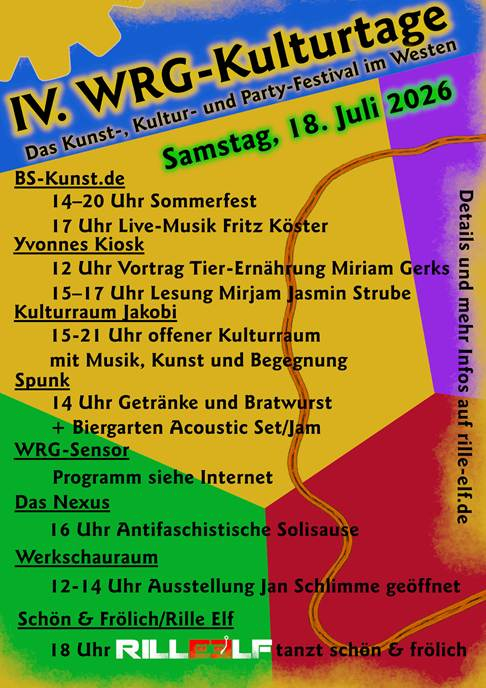 WRG- Kulturtage @ 38118 Braunschweig, Westliches Ringgebiet