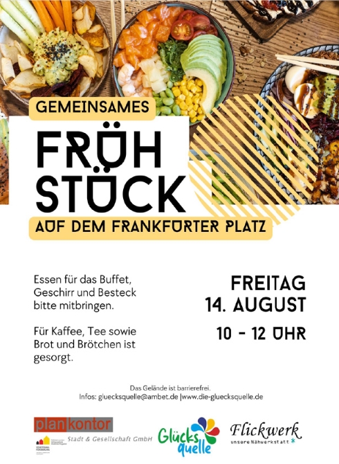 Frühstück auf dem Frankfurter Platz @ 38118 Braunschweig, Frankfurter Platz