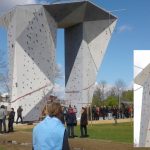 Der Kletterturm am Westbahnhof